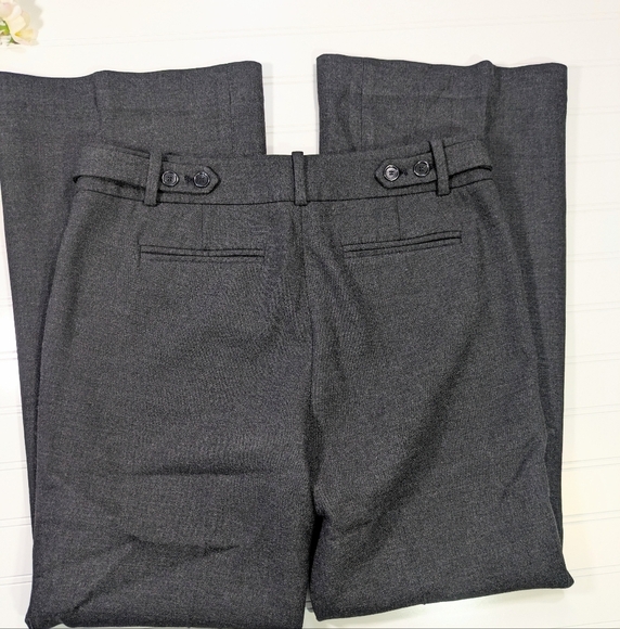 LOFT Charcoal Gray Kate Fit Trousers - Picture 3 of 5